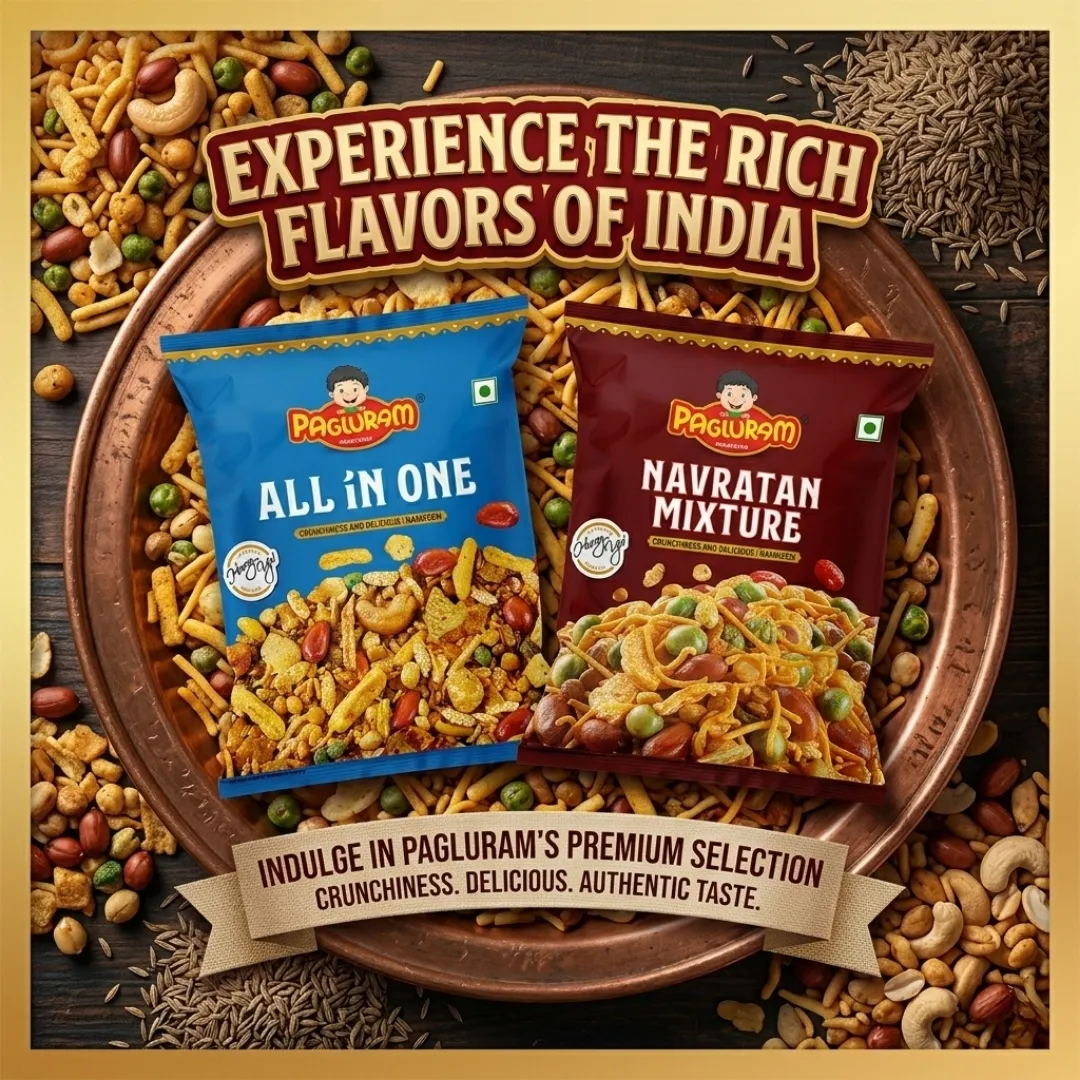 Spice Up Your Snack Time with Pagluram's Premium Namkeen