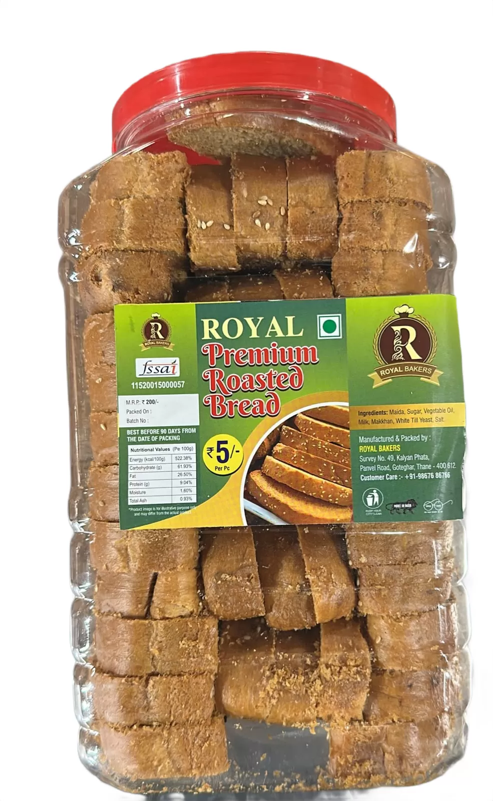 Premium Roasted Bread